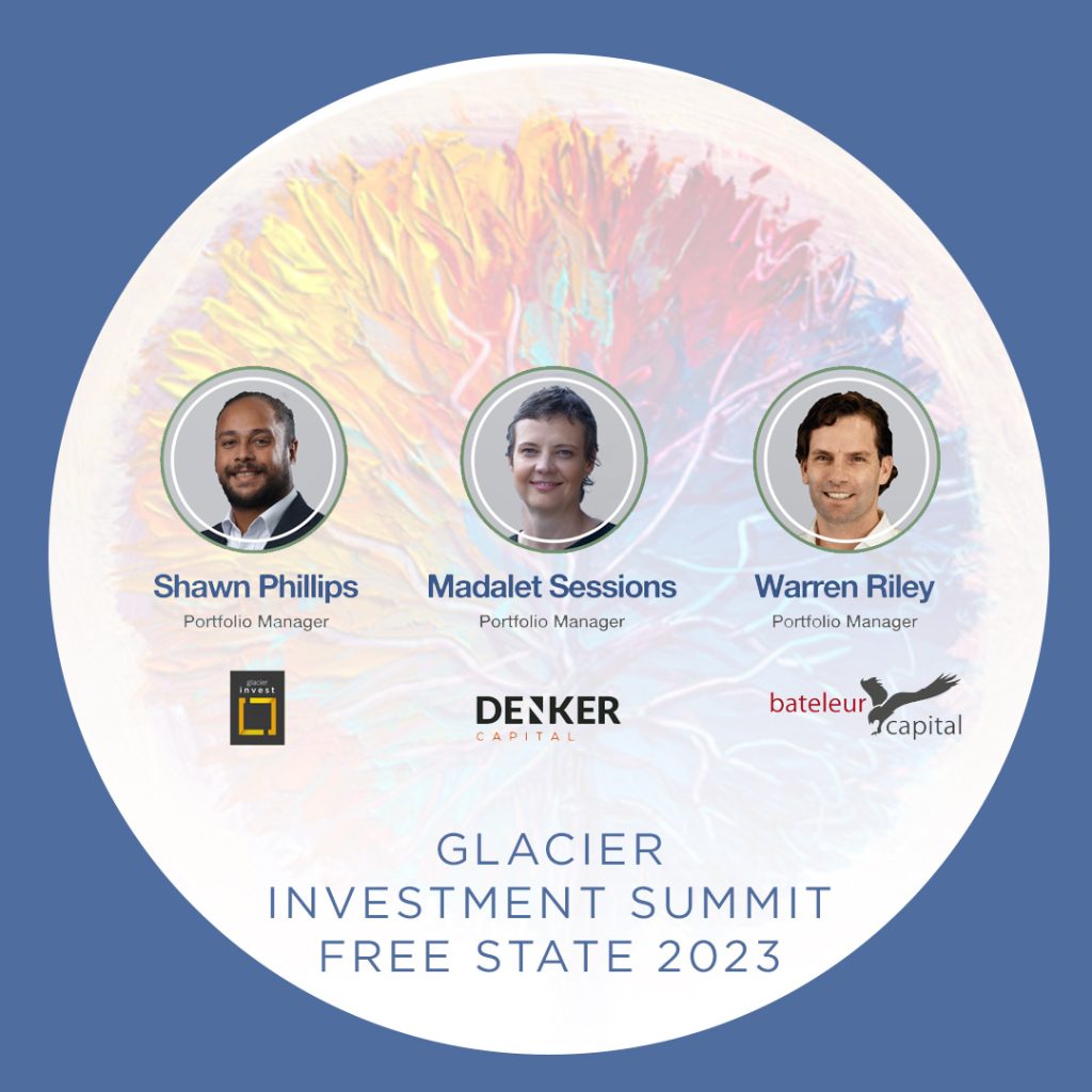 Shawn Phillips (Glacier Invest), Madalet Sessions (Denker Capital) and Warren Riley (Bataleur Capital)